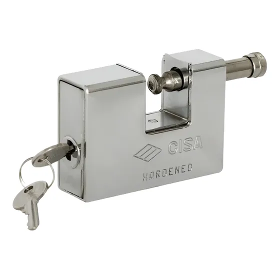 Candado Anticizalla 100mm Blindado 2 Llaves Resistente Cisa