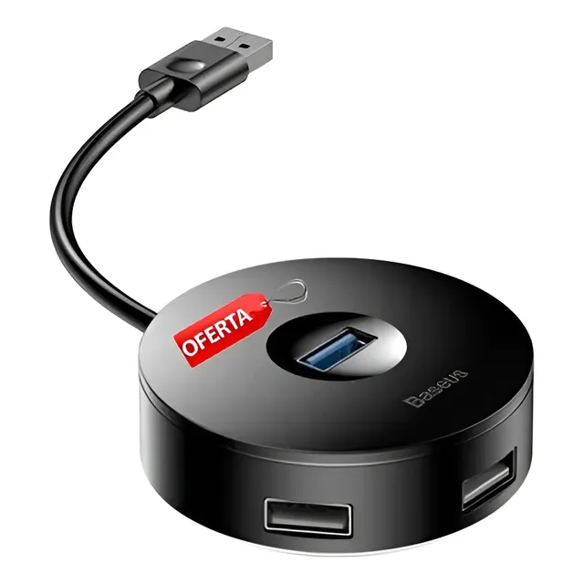 Hub Usb 3.0 Baseus De 4 Puertos Cahub-f01 - C30a-03