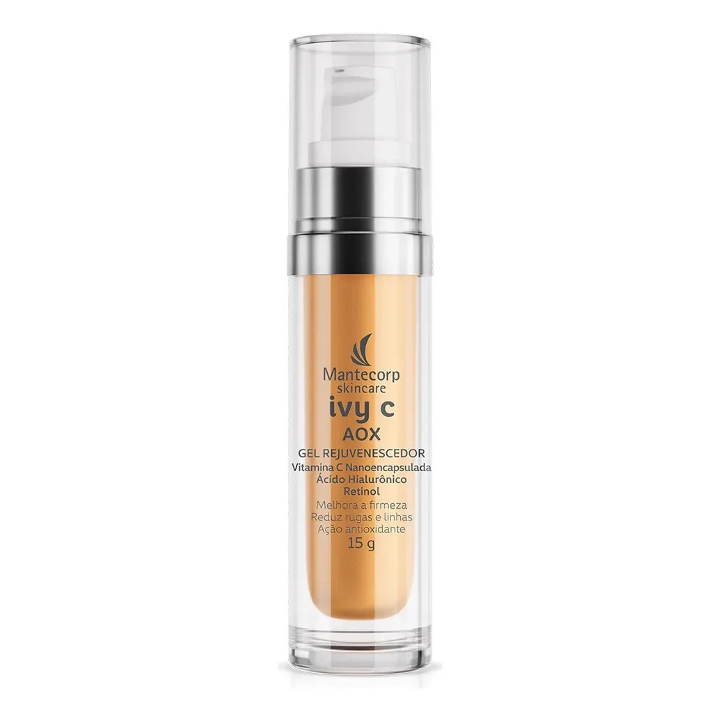 Rejuvenescedor Facial Mantecorp Skincare Ivy C Aox Gel 15g Todo Tipo De Pele Dia/noite Rejuvenescedor Facial Mantecorp Skincare Ivy C Aox Gel 15g Todo Tipo De Pele Dia/noite