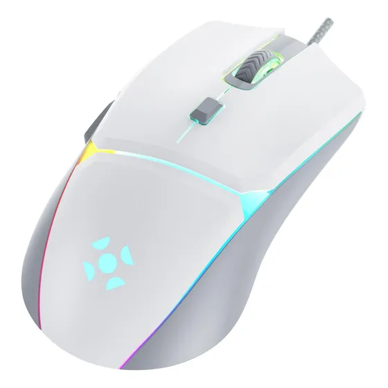 Mouse Gamer Fortrek Crusader 12800dpi Branco 83910