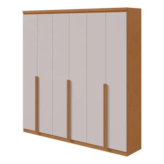 Guarda-roupa Casal Alonzo 6 Portas 4 Gavetas