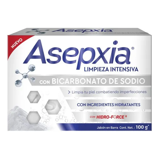 Asepxia Jabon Facial Antiacne Bicarbonat - G A $105
