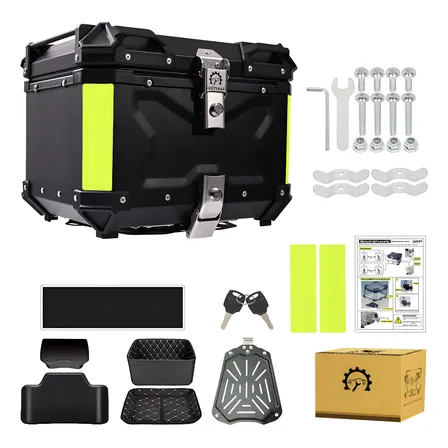 Bauleto Aluminio 45l Reforçado C/base De Fixação Univers