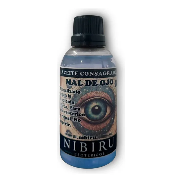 Aceite Esoterico Mal De Ojo Contra Envidia Celos Maldiciones