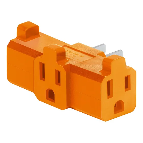 Caja Con 12 Multicontacto Triple Aterrizado, Tipo  T  Reforz