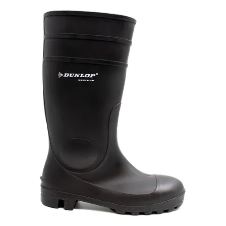 Bota Dunlop Protomastor Alta Antideslizante Negra