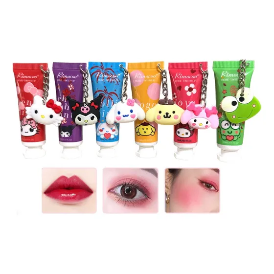 Pack De 6 Tintas De Labios Lip Gloss Labial Tonos Rojos