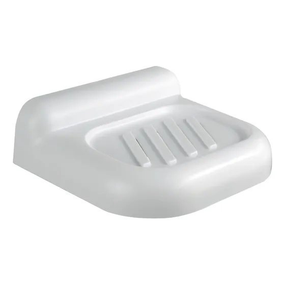 Jabonera Plástica Accesorio Para Baño Auto Adhesivo Pack X2