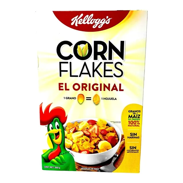 Corn Flakes Cereal Kelloggs El Original 860 Gr