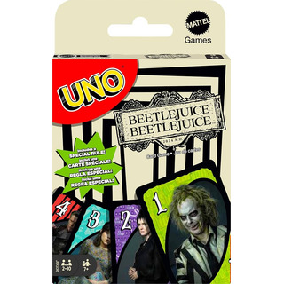 Uno Beetlejuice Mattel Original Juego De Mesa En Ingles Uno Beetlejuice Mattel Original Juego De Mesa En Ingles