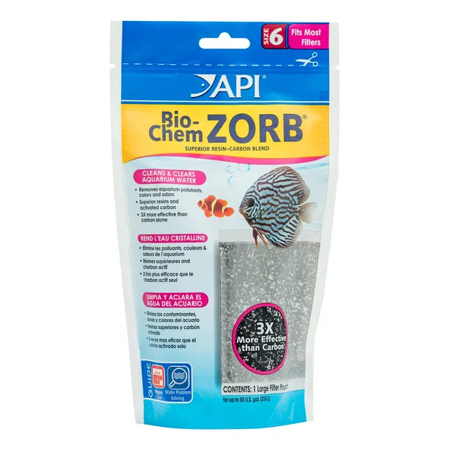 Bio-chem Zorb Resina Eliminadora Contaminantes Agua Acuario 