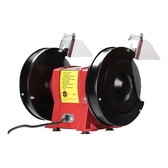 Esmeril Banco 8 Mikels  Motor De Induccion 3/4 Hp