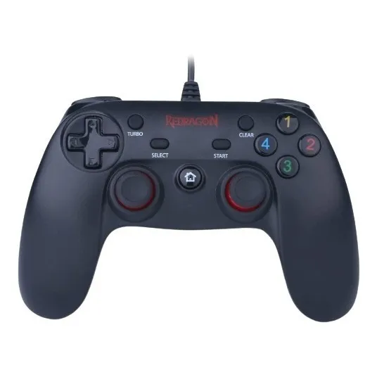 Control Gamer Redragon Saturn G807 Cableado Para Pc Y Ps3