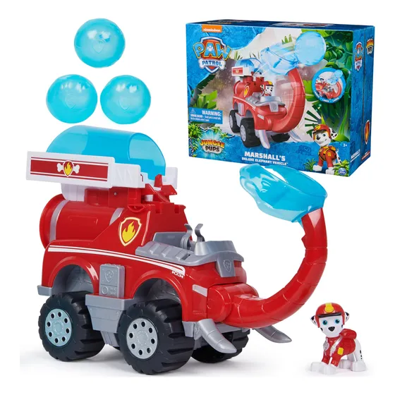 Camión De Juguete Paw Patrol Jungle Pups Marshall Con Proyec