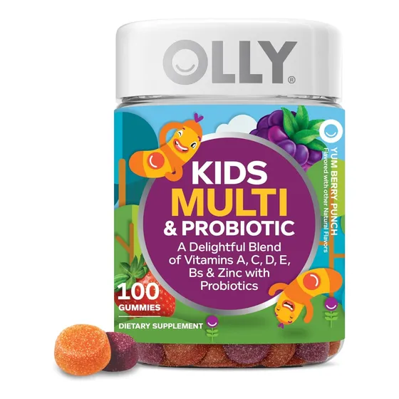 Suplemento Gomitas Multivitamínica + Probiótica Para Niños