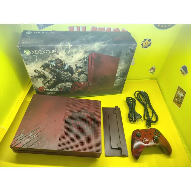 Xbox One S Gears Of War 4 Límites Edition 2tb Rojo