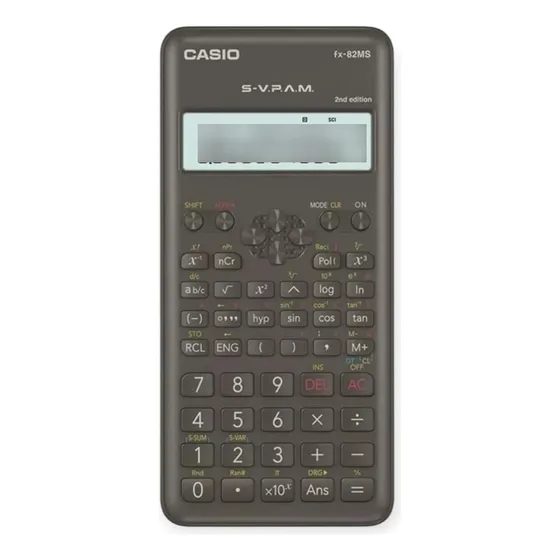 Calculadora Científica Casio Fx-82ms 2 Edition 240 Funciones