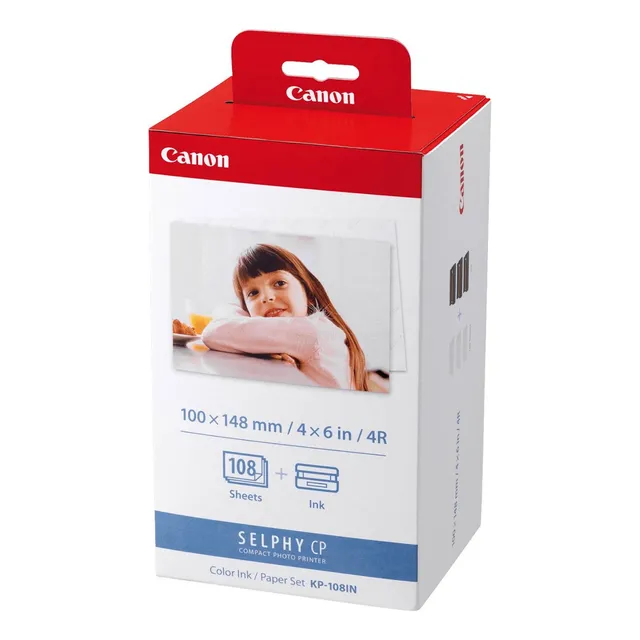 Cartucho Tinta Papeles Cp1300 Cp1200 Cp1000 Cp Selphy Canon