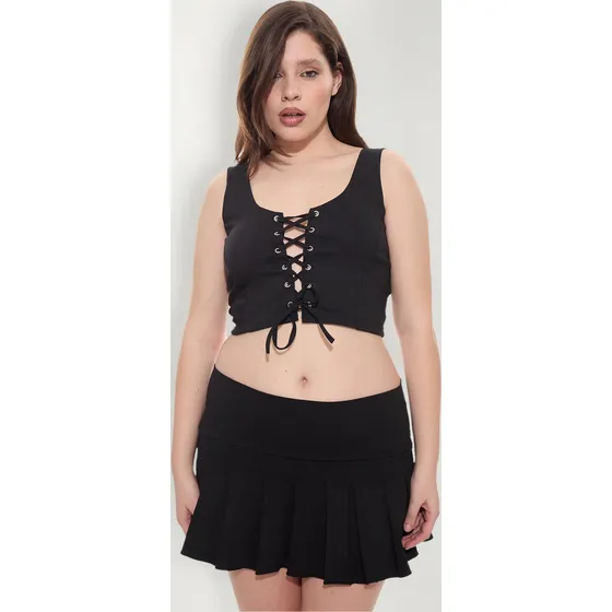 Remera Top Tipo Corset Mujer Marca Bonanza
