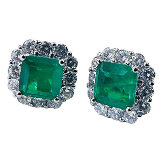 Aretes De Esmeralda Natural Aretes De Esmeralda Natural