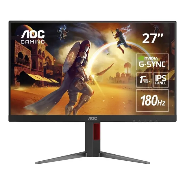 Monitor Aoc Gaming 27 Ips Fhd 180hz 1ms Mprt G-sync