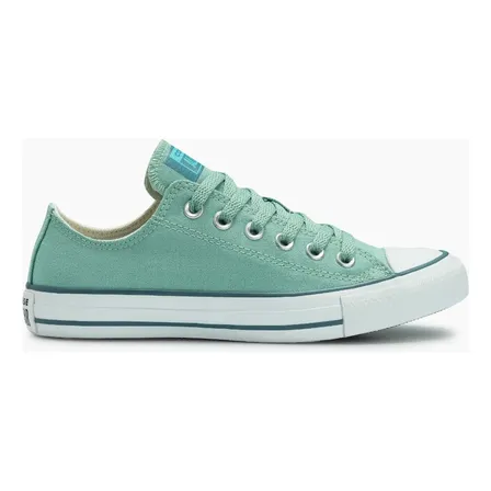 Tênis Converse Sem Gênero Taylor Ct3014 Curto T Verde Piscina/azul Lago/branco Liso 36 Br