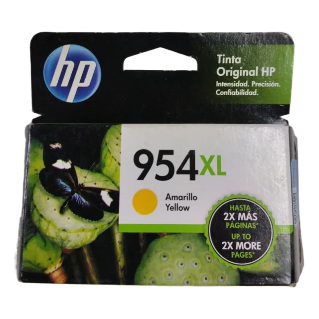 Hp 954xl Amarillo Original 20ml Cartucho De Tinta