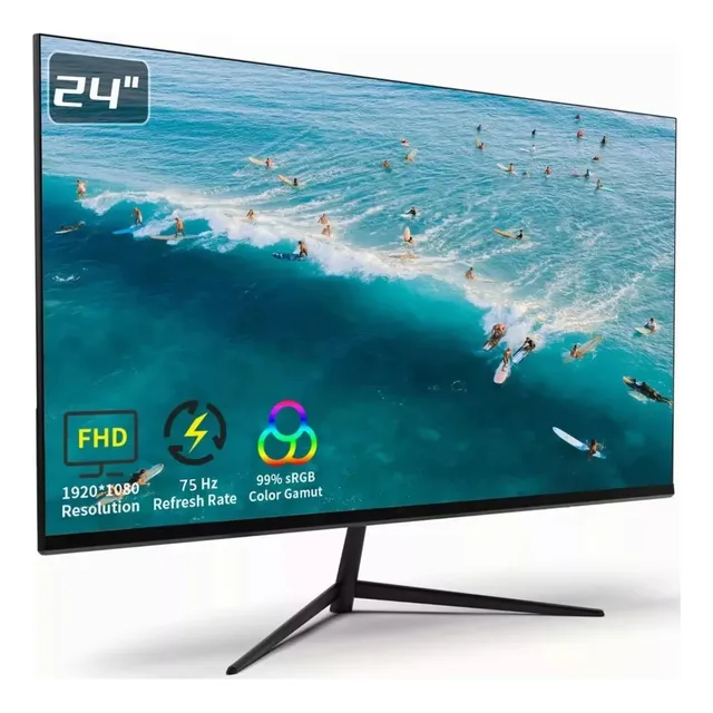 Monitor Ultra Hd 24 Pulgada Ips Hdmi Pc Game