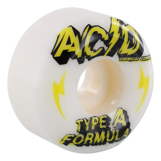Ruedas De Skate Acid Type A Sidecut Power 54mm 101a Blanco Ruedas De Skate Acid Type A Sidecut Power 54mm 101a Blanco