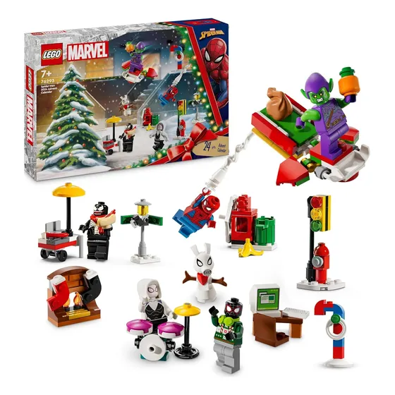 Lego Super Heroes Calendario Adviento 2024 Spiderman 76293