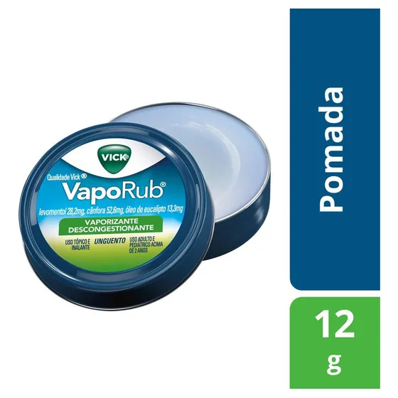 Vick Vaporub Descongestionante Vaporizante - 12g