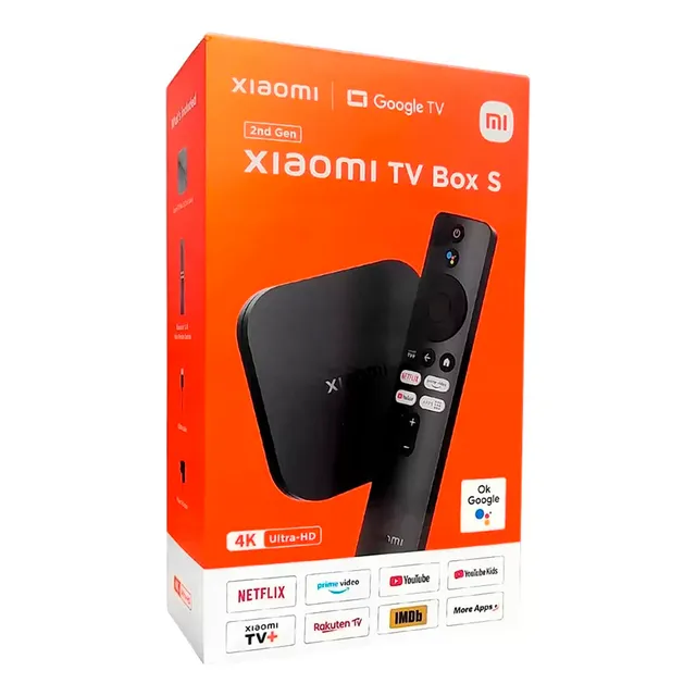 Xiaomi-mi Tv Box S-4k Ultra-hd-black