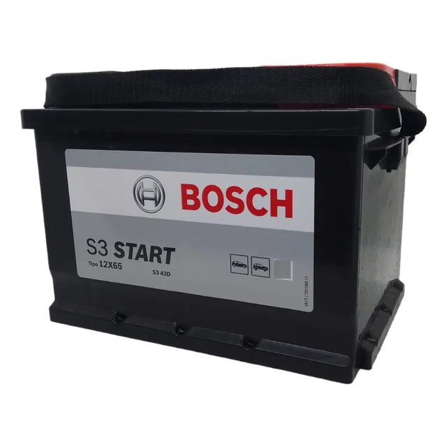 Bateria Bosch S3 Start 43d 12x65 Fiat Cronos Argo 