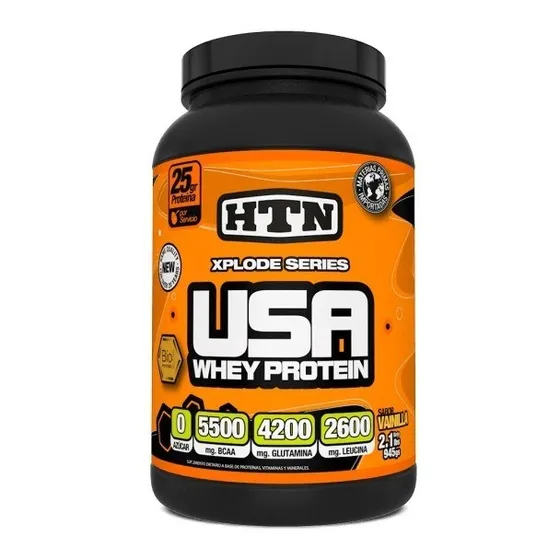 Usa Whey Protein (+enzime) X 945gr Frutilla - Htn