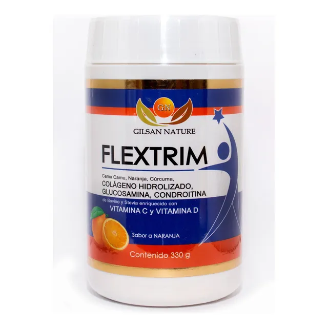 Flextrim 330grs.colágeno Hidrolizado,glucosamina,condroitina