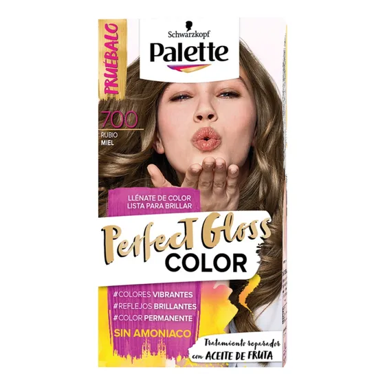 Tinte Cabello Palette Perfect Gloss Per - mL a $663