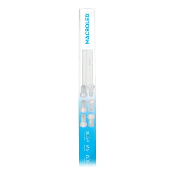Listón Led Bajo Alacena 9w Luz Fría 60cm Macroled T5-60-9w