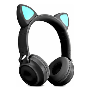 Fone De Ouvido Headset Sem Fio Gatinho Led Bluetooth Fone De Ouvido Headset Sem Fio Gatinho Led Bluetooth
