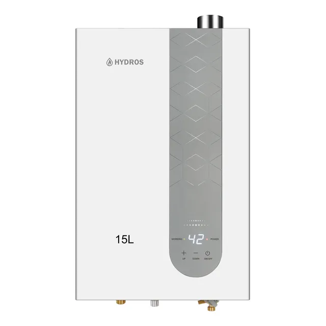 Calefón Hydros 15 L Tf de Condensación Tipo de Gas GLP Blanco