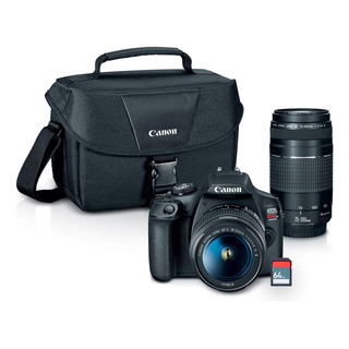 Kit Cámara Canon Eos Rebel T7 C/ Lentes + Accesorios Kit Cámara Canon Eos Rebel T7 C/ Lentes + Accesorios