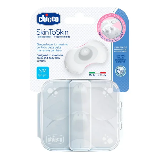 Chicco Pezoneras Skin To Skin Tamaño Pequeño