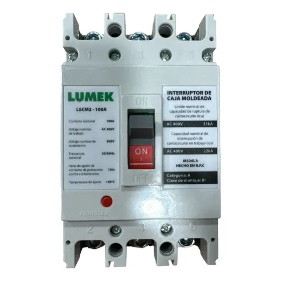 Breaker Taco Industrial 100 Amp