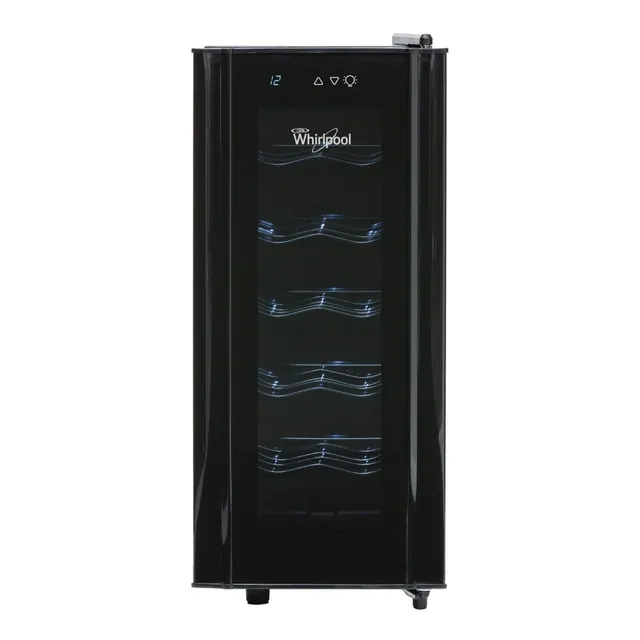 Cava De Vinos Whirlpool Wzc12a Capacidad 12 Botellas Negro 220 V