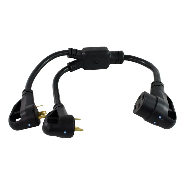Adaptador De Energía 50a A 30a Para Rv Conector 14-50r
