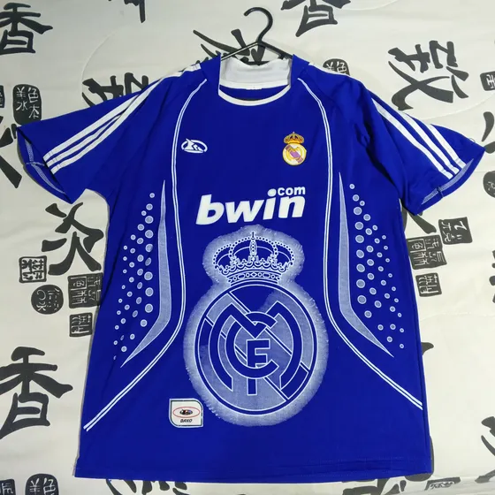 Camiseta Retro Del Real Madrid   Ideal Para