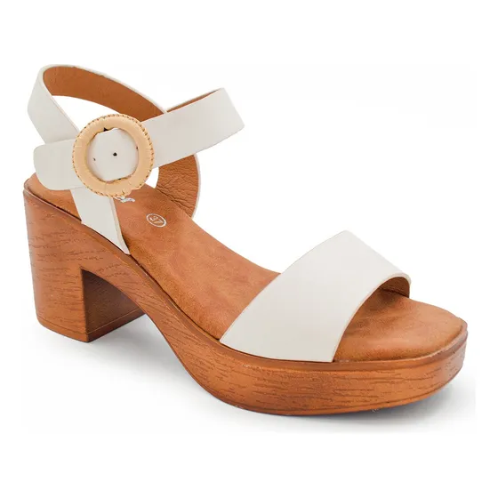 Sandalia Plataforma De Moda Para Mujer 8011 - Sthef
