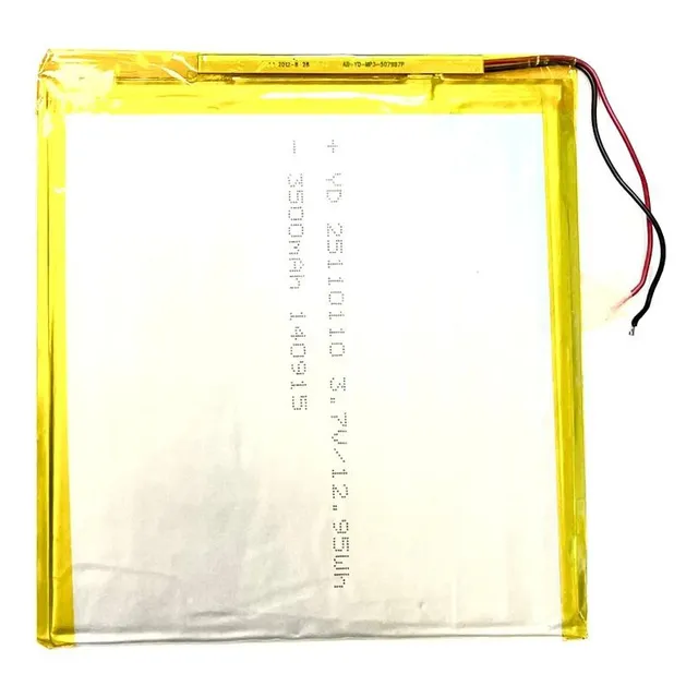Acumulador Tablet 3,7v 3500mha 97x107mm - Instalamos - Nuñez