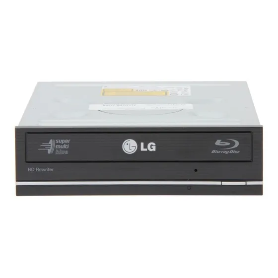 Unidad De Disco Óptico Bluray LG Cd Dvd Interna Sata Blu-ray