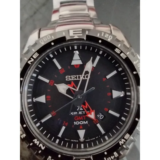 Seiko Aviador Gmt Militar Automatico Comprado No Japao Co22