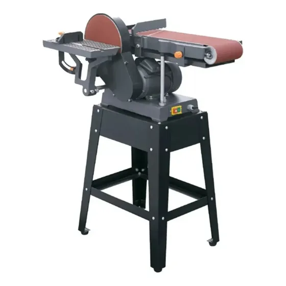 Lijadora De Banco Electrica 750w Hoteche Gris Oscuro 50/60